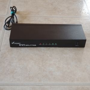 4-Port DVI Video Splitter